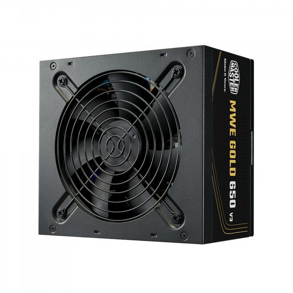 Cooler Master MWE Gold V3 ATX 3.1 Non-Modular Series alimentatore per computer 650 W 24-pin ATX Nero [MPE-6502-ACAAG-3BEU]