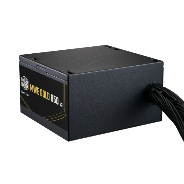 COOLER MASTER ALIMENTATORE MWE GOLD 850 V3, 850W 80+GOLD NON MODULARE ATX 3.1 VENTOLA 120MM, GAR 5 A [MPE-8506-ACAG-BEU]