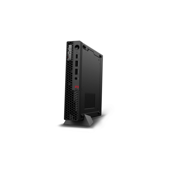 Lenovo ThinkStation P3 Tiny Intel Core i9 i9-14900T 32 GB DDR5-SDRAM 1 TB SSD NVIDIA RTX A1000 Windows 11 Pro Mini PC Nero [30H000A1IX]