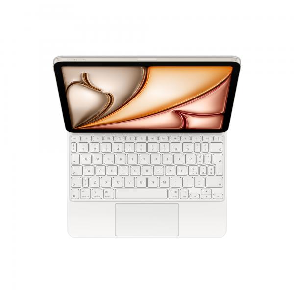 APPLE MAGIC KEYBOARD PER IPAD AIR 11, M SERIES, ITALIANO, BIANCO [MDFV4T/A]