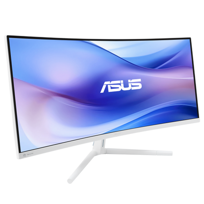 ASUS MONITOR CURVO 34" LED VA WQHD, 1MS 300 CDM, REG ALTEZZA, USB-C, DP/HDMI [VU34WCIP-W]