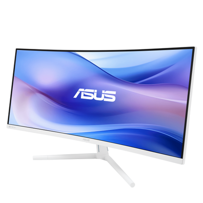ASUS MONITOR CURVO 34" LED VA WQHD, 1MS 300 CDM, REG ALTEZZA, USB-C, DP/HDMI [VU34WCIP-W]