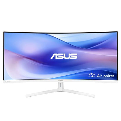 ASUS MONITOR CURVO 34" LED VA WQHD, 1MS 300 CDM, REG ALTEZZA, USB-C, DP/HDMI [VU34WCIP-W]