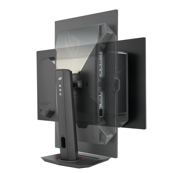 ASUS MONITOR GAMING 26,5 OLED 4K UHD 16:9 0,03 MS 240Hz 400 CDM, PIVOT, USB-C, DP/HDMI, MULTIMEDIALE, GSYNC [XG27UCDMG]