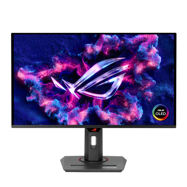 ASUS MONITOR GAMING 26,5 OLED 4K UHD 16:9 0,03 MS 240Hz 400 CDM, PIVOT, USB-C, DP/HDMI, MULTIMEDIALE, GSYNC [XG27UCDMG]