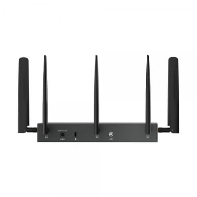 TP-Link - ER706WP-4G - Omada 4G+ Cat6 AX3000 Gigabit VPN Gateway with 4-Port PoE+,4G+ Cat6 up to 300 Mbps- 3 Gbps Wi-Fi 6 Speeds with HE160-1 Gigabit SFP WAN/LAN Port, 5 Gigabit WAN/LAN Ports-5 Hig [ER706WP-4G]