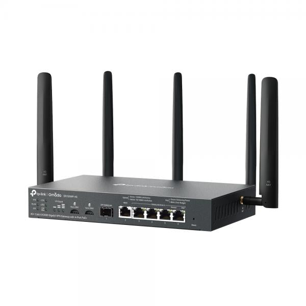 TP-Link Omada ER706WP-4G router wireless Gigabit Ethernet Dual-band (2.4 GHz/5 GHz) Nero [ER706WP-4G]