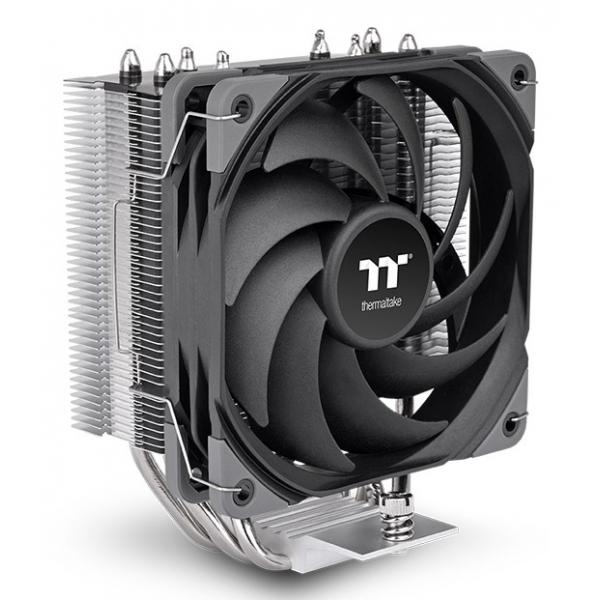 Thermaltake UX400 Processore Raffreddatore d'aria 12 cm Nero, Argento 1 pz [CL-P149-AL12BL-A]