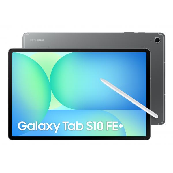 Samsung Galaxy Tab S10 FE+, Android Tablet, Display 13.1" LCD, Wifi, RAM 12GB, 256GB, 10.090 mAh, S Pen, Android 15, IP68, Gray [SM-X620NZAPEUE]