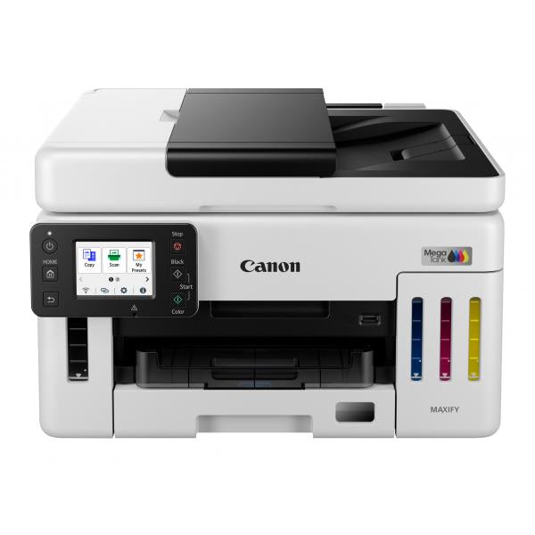 CANON MULTIFUNZIONE INK A4 COLORE, MAXIFY GX6150, 24 IPM, ADF, USB/LAN, 3IN1 [6882C006]