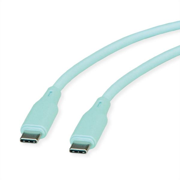 ROLINE CAVO USB COLORATO, 1M, VERDE [11.02.9125]