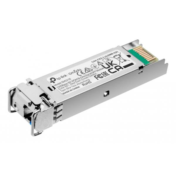 TP-Link Omada SM321B modulo del ricetrasmettitore di rete Fibra ottica 1250 Mbit/s SFP [SM321B]
