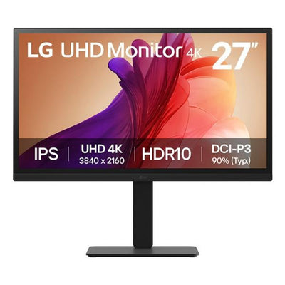 Lg BA45U - 27 inch - 4K IPS Monitor - 3840x2160 - HAS - 5ms [27BA45U-B.AEU]