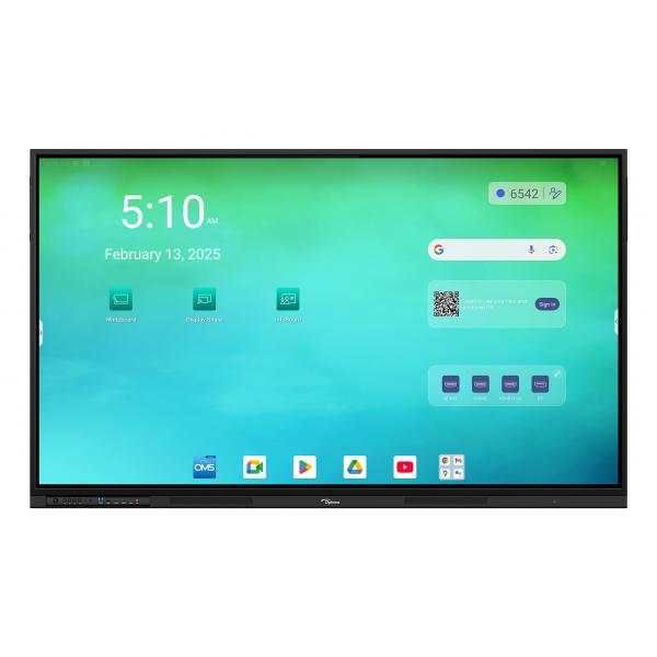 Optoma 3753RK lavagna interattiva 190,5 cm (75") 3840 x 2160 Pixel Touch screen Nero [3753RK]