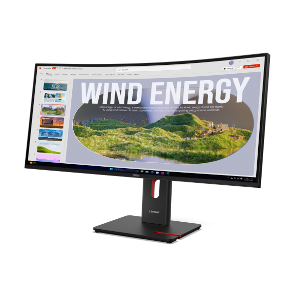 Lenovo ThinkVision T34WD-40 Monitor [64AEGAT1EU]