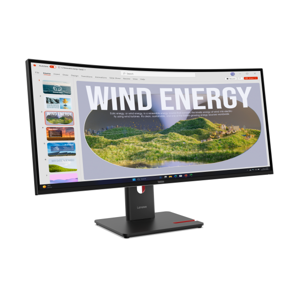 Lenovo ThinkVision T34WD-40 Monitor [64AEGAT1EU]