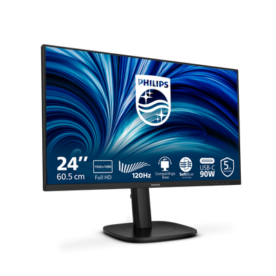 PHILIPS MONITOR 23,8 LED IPS FHD 16:9 4MS 300 CDM, PIVOT, USB-C DOCK, DP/HDMI [24B2U3301]