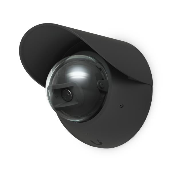 Ubiquiti - Dome camera accessory for optimal image quality and protection from the elements when installed outdoors on a wall or pole. [UACC-Dome-WS-B]