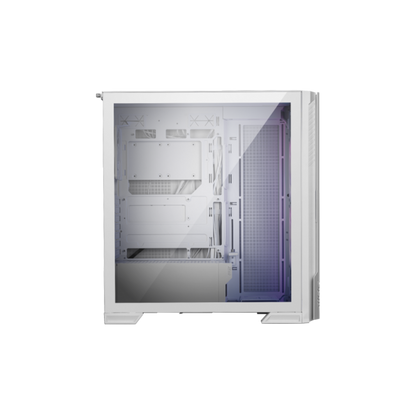 MSI CASE MID TOWER BIANCO, 2 USB, 1 TYPE-C, 2X160MM ARGB FAN, 1X120MM NO-ARGB FAN, ARGB+PWM CONTROL [MPG VELOX 300R AFPZW]