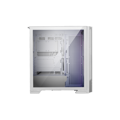 MSI CASE MID TOWER BIANCO, 2 USB, 1 TYPE-C, 2X160MM ARGB FAN, 1X120MM NO-ARGB FAN, ARGB+PWM CONTROL [MPG VELOX 300R AFPZW]
