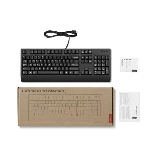 Lenovo 4Y41R64602 tastiera Casa/ufficio USB Italiano Nero [4Y41R64602]