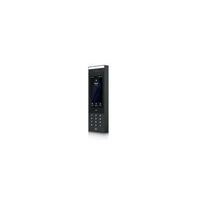 Ubiquiti - UA-G3-Intercom - UniFi indoor/outdoor intercom terminal. Directory and doorbell to request entry. Unlock using an NFC card, UniFi Identity mobile app, PIN code, QR code or Touch Pass, Weath [UA-G3-Intercom]