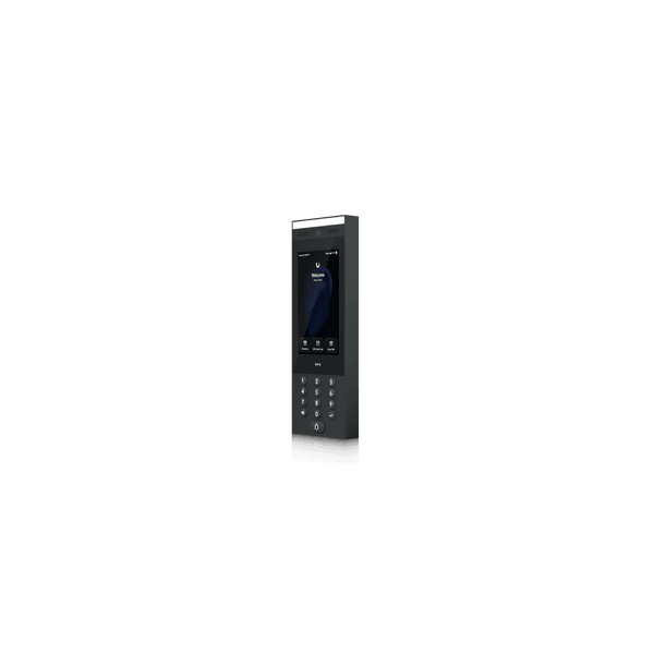 Ubiquiti - UA-G3-Intercom - UniFi indoor/outdoor intercom terminal. Directory and doorbell to request entry. Unlock using an NFC card, UniFi Identity mobile app, PIN code, QR code or Touch Pass, Weath [UA-G3-Intercom]
