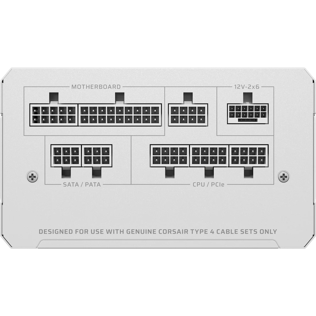 CORSAIR ALIMENTATORE RM1000E WHITE, 1000 WATT, CYBENETICS GOLD CERTIFIED, FULLY MODULAR POWER SUPPLY [CP-9020294-EU]