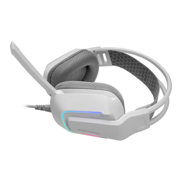 MARSGAMING GAMING CUFFIA+MIC MHSTRIKE WHITE PC MAC CONSOLES SAMRTHPONE TABL [MHSTRIKEW]