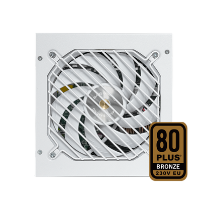 MARSGAMING ALIMENTATORE MPB650SIW 650W 80PLUS BRONZE BIANCO APFC 2X PCIE6+ [MPB650SIW]
