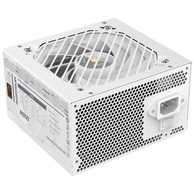 MARSGAMING ALIMENTATORE MPB650SIW 650W 80PLUS BRONZE BIANCO APFC 2X PCIE6+ [MPB650SIW]