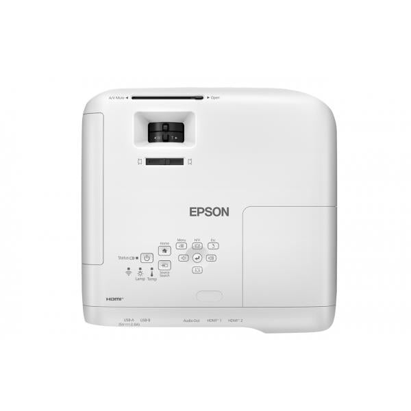 Epson EB-FH18 - 4000 ANSI lumens- 3LCD- 1080p - 1920x1080- 16000:1- 16:9- 787-4 - 7721-6 mm - 31 - 304 inch [V11HB59240]