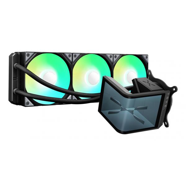 TRYX RAFF LIQUIDO PANORAMA SE ARGB 360 3D-AMOLED DISPLAY 360mm BLACK [L-P360L-AM3M-G0K]