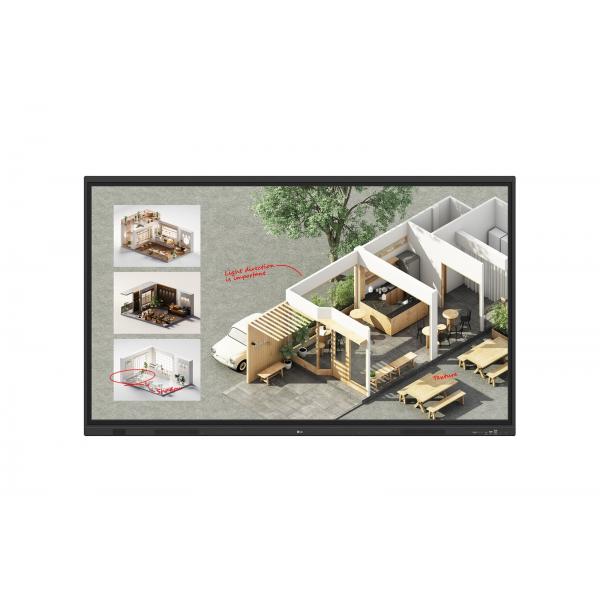LG CreateBoard Standard lavagna interattiva 190,5 cm (75") 3840 x 2160 Pixel Touch screen Nero [75TR3DQ-B.AUEQ]
