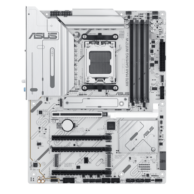 ASUS MB X870 MAX GAMING WIFI7 W//AM5,X870,USB4,WIFI7,AURA BIANCA [X870 MAX GAM WIFI7 W]
