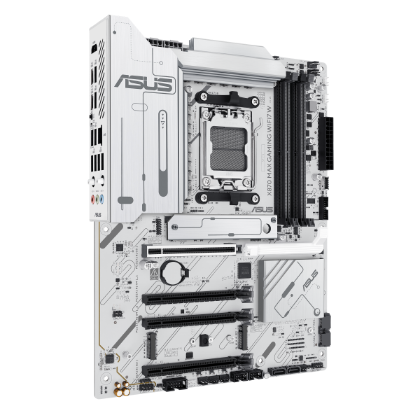 ASUS MB X870 MAX GAMING WIFI7 W//AM5,X870,USB4,WIFI7,AURA BIANCA [X870 MAX GAM WIFI7 W]