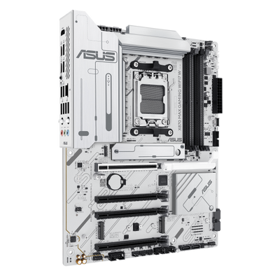 ASUS MB X870 MAX GAMING WIFI7 W//AM5,X870,USB4,WIFI7,AURA BIANCA [X870 MAX GAM WIFI7 W]