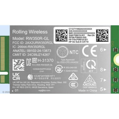 Hp 5G Sub-6 WWAN [B8BD4AA]