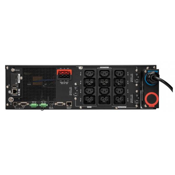 Eaton 9PX Gen2 UPS Netpack, 6000 VA, 6000 W, Input: Hardwired, Outputs: (6) C13, (6) C39, Hardwired, Rack/Tower, 3U [9PX6KIRTNG2]