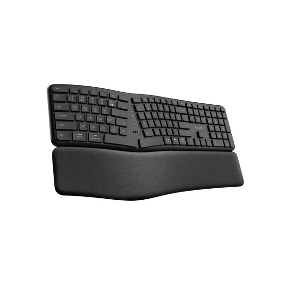 Trust Keyra tastiera Casa/ufficio RF senza fili + Bluetooth QWERTY Inglese Nero [25707]