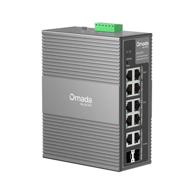 TP-Link - IES210GPP - Omada 10-Port Gigabit Industrial Easy Managed Switch with 6-Port PoE+ and 2-Port PoE++ [IES210GPP]