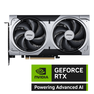 MSI VENTUS GeForce RTX 5060 TI 16G 2X OC PLUS NVIDIA 16 GB GDDR7 [RTX5060TI16GVENTUS2XOC+]