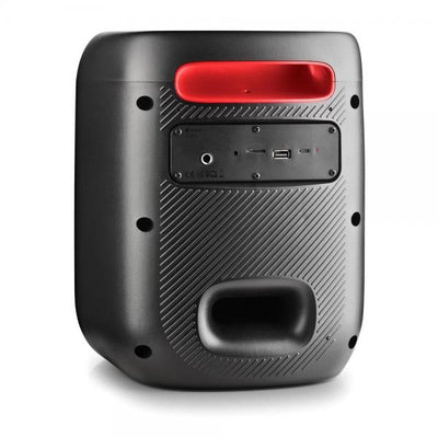 NGS ALTOPARLANTE PORTATILE 80W, AUTONOMIA 10H, LED, INGRESSO BT,TWS,USB,TF,AUX CON INGR MICR, NERO [WILDSWAGGO]