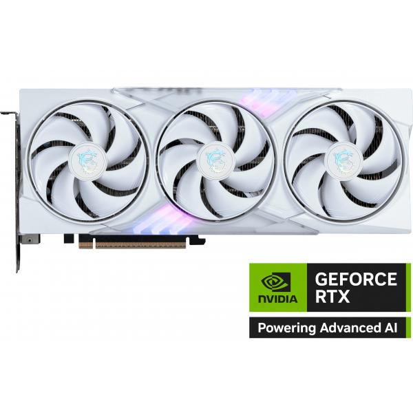 MSI VGA GEFORCE RTX 5060 TI, RTX 5060 Ti 16G GAMING TRIO OC WHITE, 16GB GDDR7, HDMI1/DP3, TRI FROZR [RTX 5060 TI 16G GTOW]