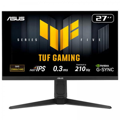 ASUS MONITOR GAMING 27 LED IPS QHD 16:9 1MS 350 CDM 210hz, PIVOT, DP/HDMI, MULTIMEDIALE, 90LM0BM0-B0 [VG27AQL5A]