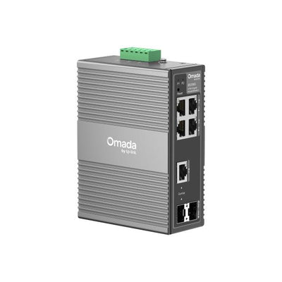 TP-Link Omada IES206G switch di rete Gestito Gigabit Ethernet (10/100/1000) Nero [IES206G]