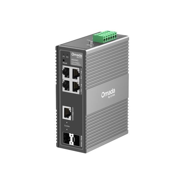 TP-Link Omada IES206G switch di rete Gestito Gigabit Ethernet (10/100/1000) Nero [IES206G]