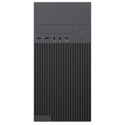 ITEK CASE PILOT Z23 LITE 23L, MINI TOWER, MATX, 500W PSU, TYPE-C, USB3, USB2 [ITOCPZ23L]