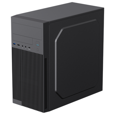 ITEK CASE PILOT Z23 LITE 23L, MINI TOWER, MATX, 500W PSU, TYPE-C, USB3, USB2 [ITOCPZ23L]