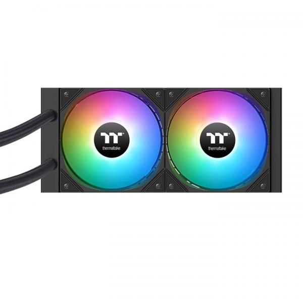 Thermaltake LA240 ARGB Scheda madre Kit di raffreddamento a liquido 12 cm Nero 1 pz [CL-W457-PL12SW-A]